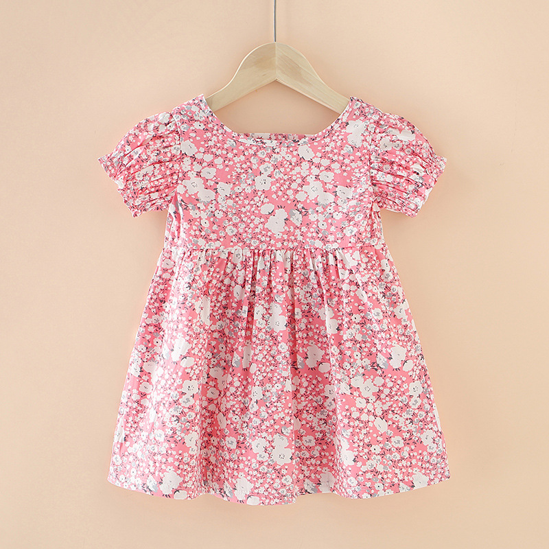 White Peach Blossom Princess Dress