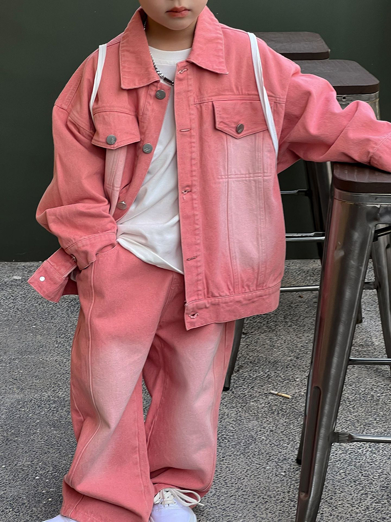 Pink Jacket Set