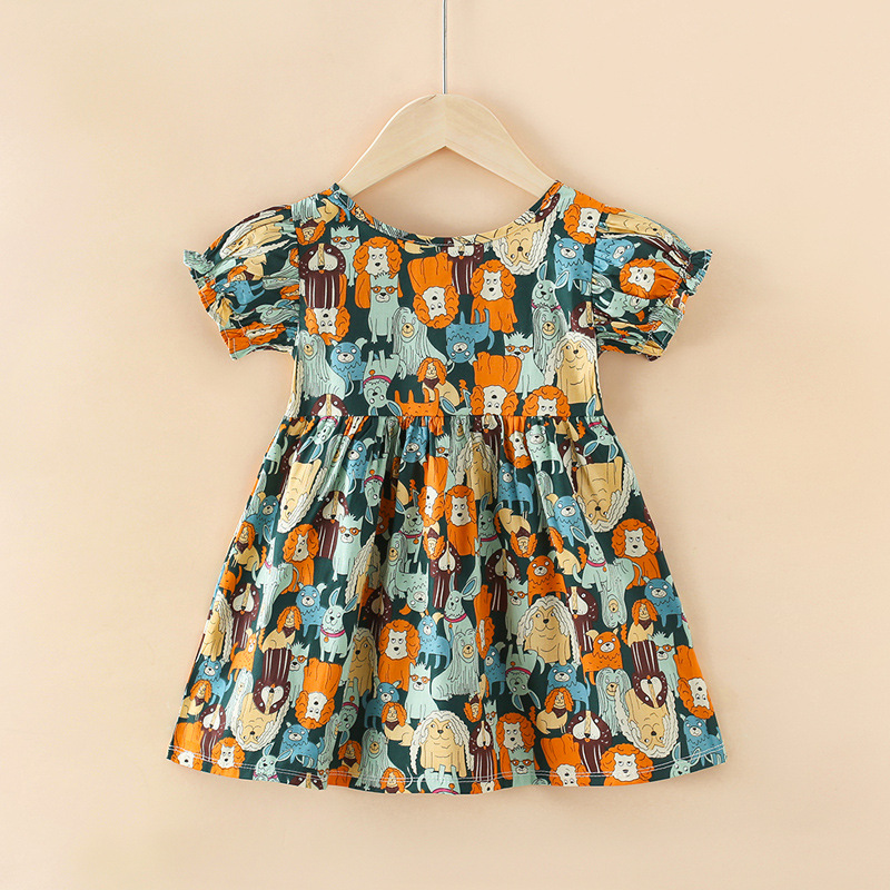 Yellow Little Sheep Princess Dress