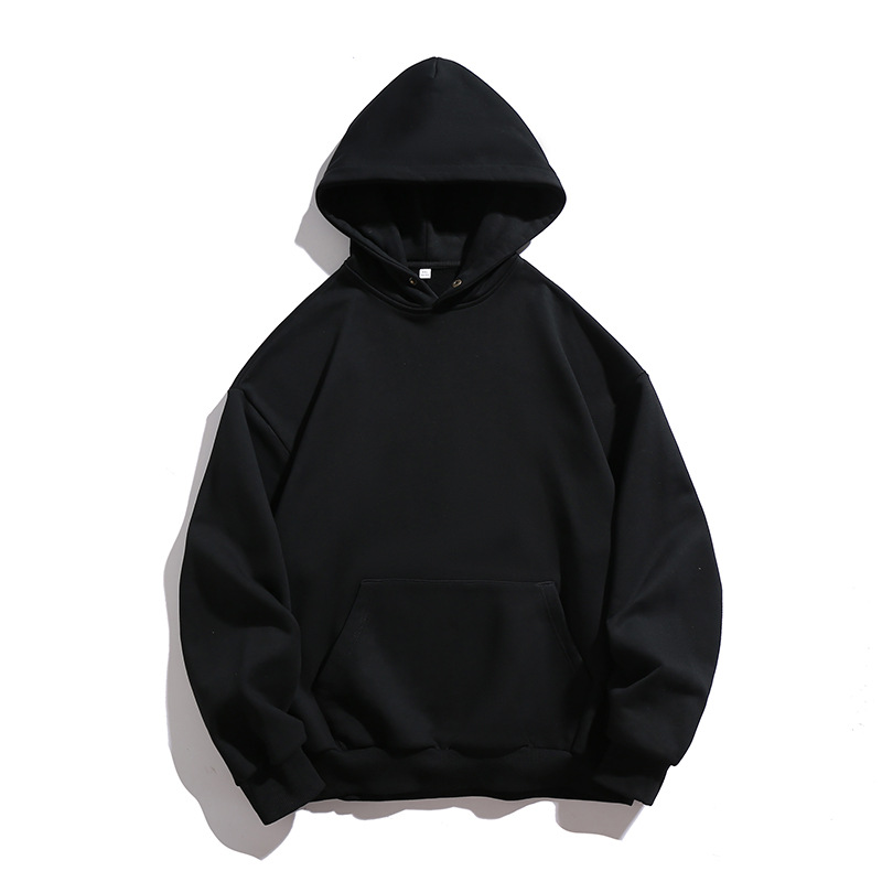 Black Hooded Sweatshirt